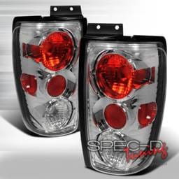Ford Expedition Spec-D Altezza Taillights - Chrome - LT-EPED97-KS