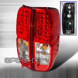 Nissan Frontier Spec-D LED Taillights - Red - LT-FRO05RLED-KS