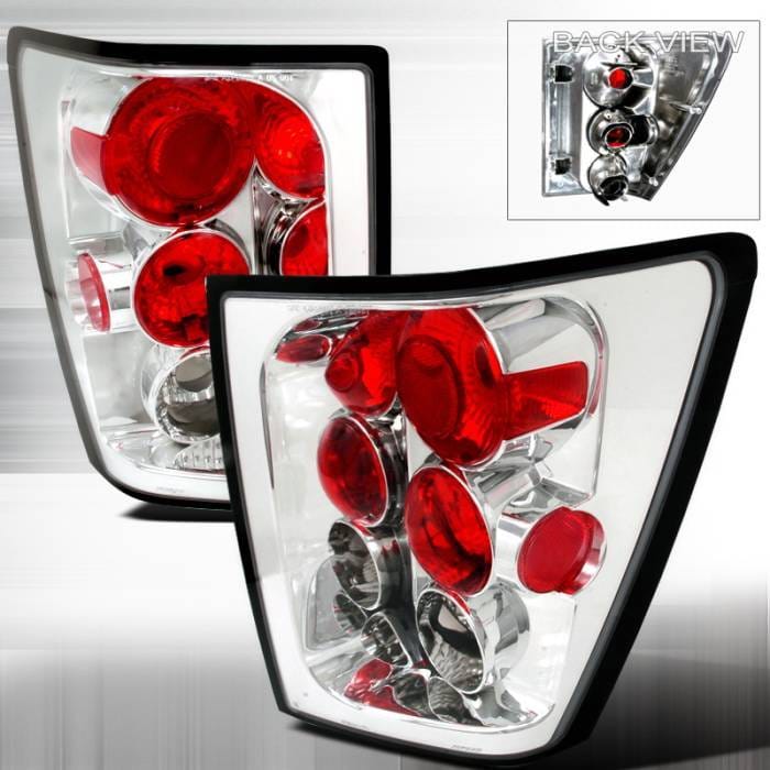 Jeep Grand Cherokee Spec-D Altezza Taillights - Chrome - LT-GKEE04-TM