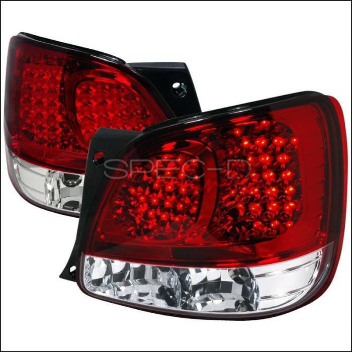 Lexus GS Spec-D LED Taillights - Red - LT-GS30098RLED-TM
