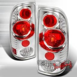 Ford F350 Spec-D Altezza Taillights - Chrome - LT-F15097V2-KS