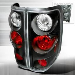 Ford F150 Spec-D Altezza Taillights - Black - LT-F150FT04JM-TM