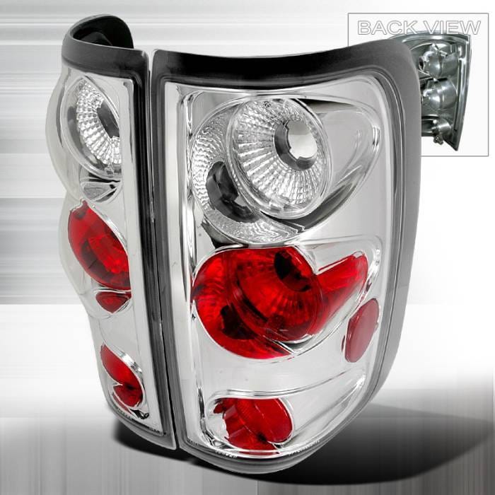 Ford F150 Spec-D Altezza Taillights - Chrome - LT-F150FT04-TM