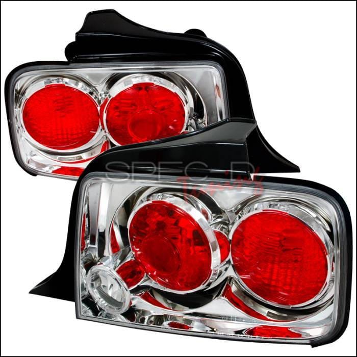 Ford Mustang Spec-D Altezza Taillights - Chrome - LT-MST05-TM