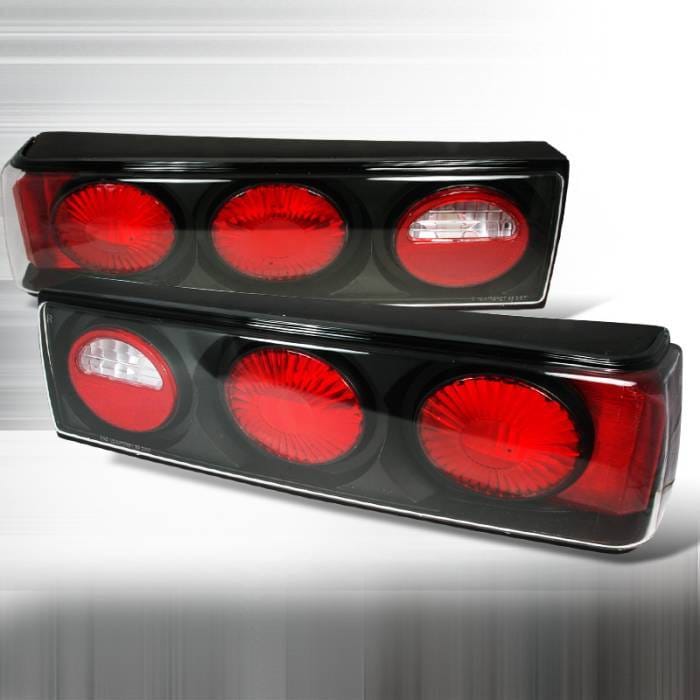 Ford Mustang Spec-D Altezza Taillights - Black - LT-MST87JM-APC