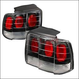 Ford Mustang Spec-D Altezza Taillights - Black - LT-MST99JM-APC