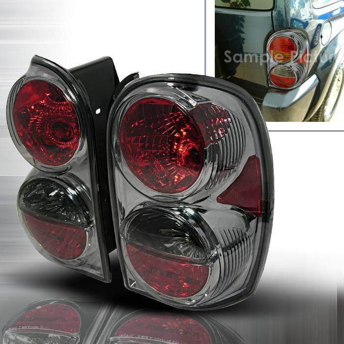 Jeep Liberty Spec-D Altezza Taillights - Smoke - LT-LIB02G-KS