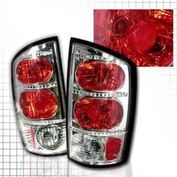 Dodge Ram Spec-D Altezza Taillights - Chrome - LT-RAM02-KS