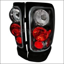 Dodge Ram Spec-D Altezza Taillights - Black - LT-RAM94JM-TM