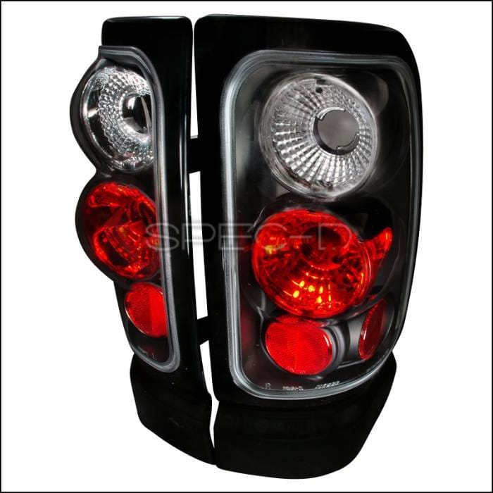 Dodge Ram Spec-D Altezza Taillights - Black - LT-RAM94JM-TM
