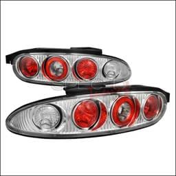 Mazda MX3 Spec-D Altezza Taillights - Chrome - LT-MX392-APC