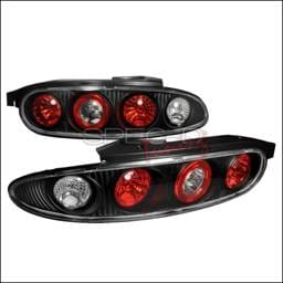 Mazda MX3 Spec-D Altezza Taillights - Black - LT-MX392JM-APC