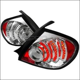 Dodge Neon Spec-D LED Taillights - Chrome - LT-NEO03CLED-DP