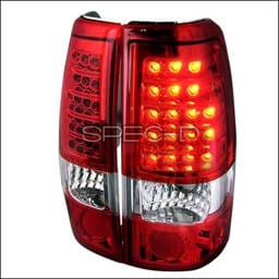 Chevrolet Silverado Spec-D LED Taillights - Red - LT-SIV99RLED-KS