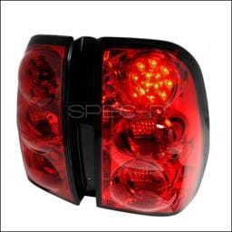 Chevrolet Trail Blazer Spec-D LED Taillights - Red - LT-TBLZ02RLED-TM