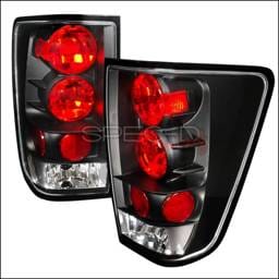 Nissan Titan Spec-D Altezza Taillights - Black - LT-TIT04JM-TM