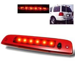 Ford Expedition Spyder LED Third Brake Light - Red - BL-CL-LN03-LED-RD