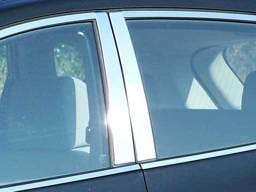 Fits Nissan ROGUE SELECT 4dr QAA Stainless 4pcs Pillar Trim PP28535