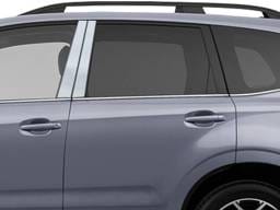 SUBARU FORESTER 4dr QAA Stainless 4pcs Pillar Trim PP14440