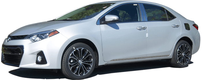 TOYOTA COROLLA 4dr QAA Stainless 8pcs Pillar Trim PP14114 thumbnail 3