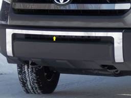 TOYOTA TUNDRA 2/4dr QAA Stainless 1pcs Front Bumper Accent FB14145