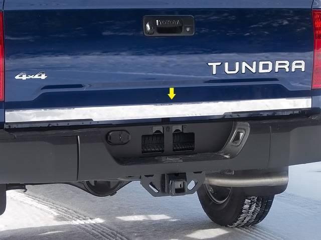 TOYOTA TUNDRA 2/4dr QAA Stainless 1pcs Tailgate Accent RT14145