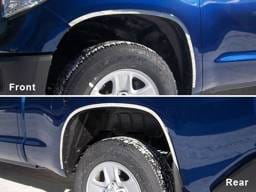 TOYOTA TUNDRA 2/4dr QAA Stainless 4pcs Wheel Well Accent WQ14145