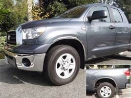 TUNDRA 2/4dr QAA Molded Stainless 4pcs Wheel Well Fender Trim WZ14145
