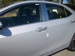 TOYOTA COROLLA 4dr QAA Stainless 4pcs Window Sill Accent WS14112