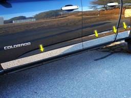 CHEVROLET COLORADO 4dr QAA Stainless 8pcs Rocker Panel Trim TH55150