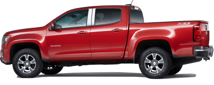CHEVROLET COLORADO 4dr QAA Stainless 8pcs Rocker Panel Trim TH55150 thumbnail 4
