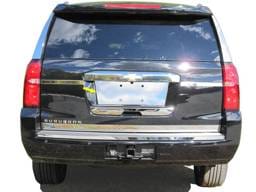 GMC YUKON 4dr QAA Stainless 1pcs License Plate Bezel LP55195