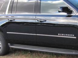CHEVROLET SUBURBAN 4dr QAA Stainless 4pcs Molding Insert MI55198