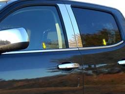 CHEVROLET COLORADO 4dr QAA Stainless 4pcs Window Sill Accent WS55150