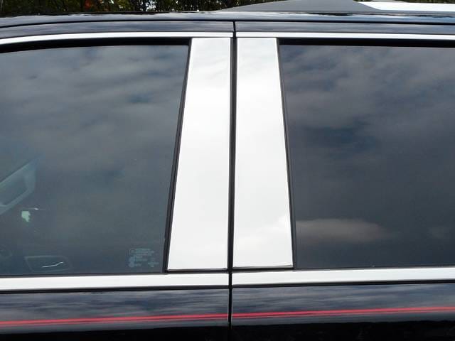 GMC YUKON 4dr QAA Stainless 4pcs Pillar Trim PP55195 thumbnail 3