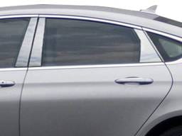 CHRYSLER 200 4dr QAA Stainless 8pcs Pillar Trim PP55782