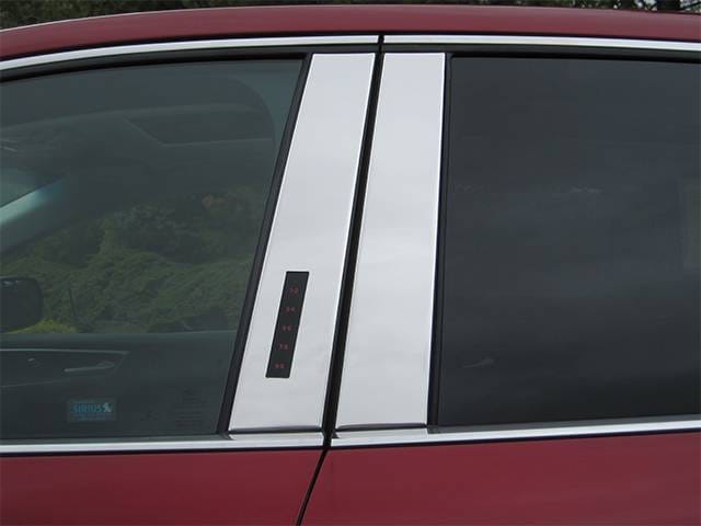 FORD EDGE 4dr QAA Stainless 4pcs Pillar Trim PP55610 thumbnail 3