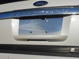 FORD EXPEDITION 4dr QAA Stainless 1pcs License Plate Bezel LP55383