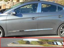 Fits Hyundai ELANTRA 4dr QAA Stainless 4pcs Side Accent Trim AT17340