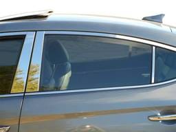 Fits Hyundai ELANTRA 4dr QAA Stainless 6pcs Pillar Trim PP17341