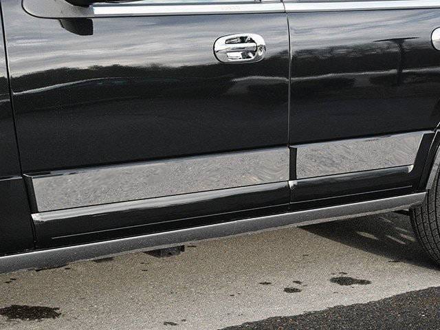 FORD EXPEDITION 4dr QAA Stainless 4pcs Rocker Panel Trim TH55383