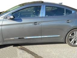 Fits Hyundai ELANTRA 4dr QAA Stainless 16pcs Window Accent Package WP17340