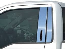 FORD F-250 and F-350 SUPER DUTY 2dr QAA Stainless 4pcs Pillar Trim PP55306