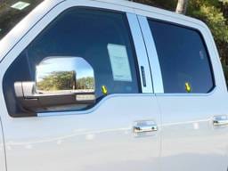 FORD F-150 4dr QAA Stainless 4pcs Window Sill Accent WS55316