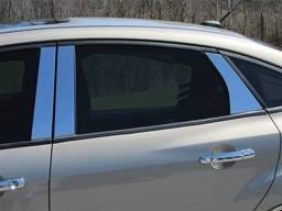 FORD FOCUS 4dr QAA Stainless 6pcs Pillar Trim PP52346