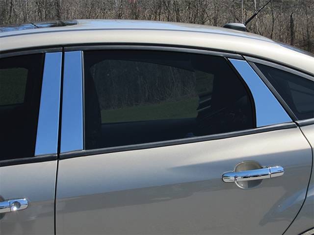 FORD FOCUS 4dr QAA Stainless 6pcs Pillar Trim PP52346