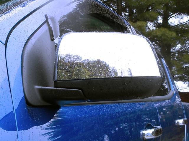 GMC CANYON 4dr QAA Chrome ABS plastic 2pcs Mirror Cover MC55150 thumbnail 2