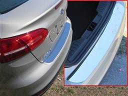 FORD FOCUS 4dr QAA Stainless 1pcs Rear Bumper Accent RB55345