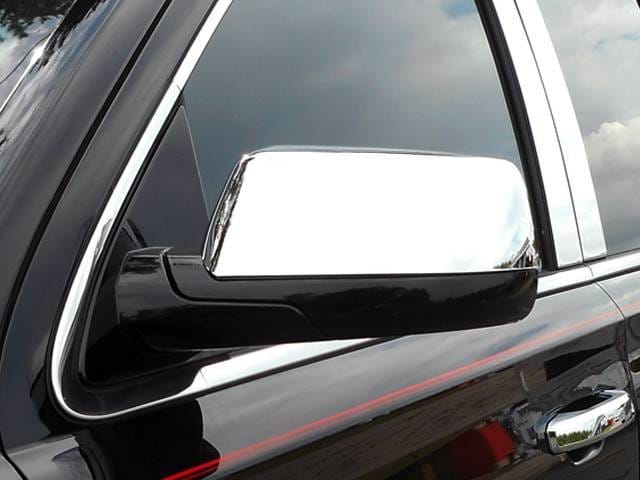 GMC YUKON 4dr QAA Chrome ABS plastic 2pcs Mirror Cover MC55196 thumbnail 3