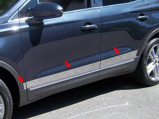 LINCOLN MKC 4dr QAA Stainless 6pcs Rocker Panel Trim TH55640